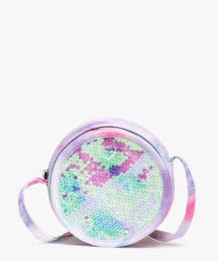 Sac fille rond tie-and-dye avec faces interchangeables vue1 - GEMO (ENFANT) - GEMO