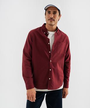 Chemise coton col boutonné homme - LuluCastagnette vue1 - LULUCASTAGNETTE - GEMO