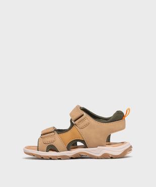 Sandales à scratch garçon - 5 Miles vue3 - 5 MILES - GEMO