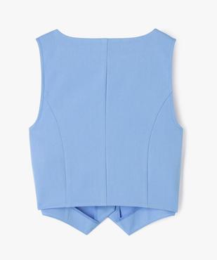 Gilet de costume sans manches fille vue5 - GEMO (JUNIOR) - GEMO