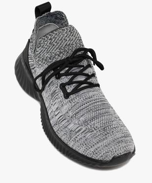 Baskets en mesh à col souple élastique avec semelle épaisse homme vue5 - BOTTESINI - GEMO