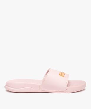 Mules de piscine femme détail métallisé Popcat 20 - Puma  vue1 - PUMA - GEMO