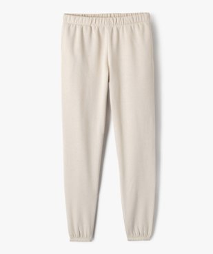 Pantalon de jogging molletonné fille vue2 - 1E PRIX BY GEMO - GEMO