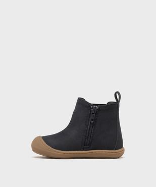 Boots Chelsea zippées bébé garçon - LuluCastagnette vue3 - LULUCASTAGNETTE - GEMO