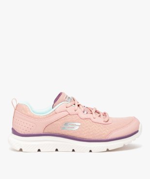 Baskets femme running à paillettes - Skechers vue1 - SKECHERS - GEMO