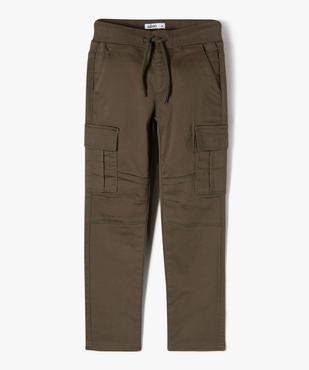 Pantalon multipoches en matière résistante garçon vue2 - GEMO 4G GARCON - GEMO