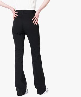 Pantalon coupe droite en stretch vue3 - GEMO(URBAIN) - GEMO