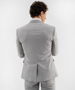 Veste de costume coupe droite en matière extensible homme vue3 - GEMO 4G HOMME - GEMO