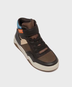 Baskets montantes multicolores garçon - Geox vue5 - GEOX - GEMO