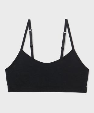 Brassière à fines bretelles fille  vue1 - GEMO 4G FILLE - GEMO