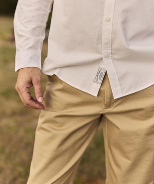 Chemise coton col boutonné homme - LuluCastagnette vue6 - LULUCASTAGNETTE - GEMO