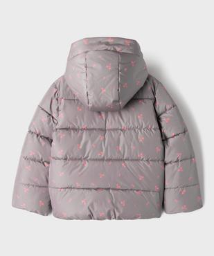 Doudoune doublée polaire fille vue4 - GEMO 4G FILLE - GEMO