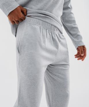 Pyjama long uni homme vue2 - GEMO(HOMWR HOM) - GEMO