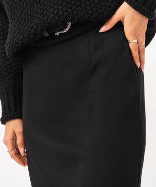 Jupe crayon unie femme vue2 - GEMO(FEMME PAP) - GEMO