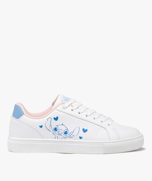 Baskets femme unies Stitch à lacets - Disney vue2 - LILO & STITCH - GEMO