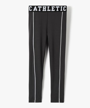 Legging de sport fille à large ceinture élastique vue2 - GEMO (ENFANT) - GEMO
