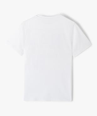 Tee-shirt garçon à manches courtes imprimé sport vue3 - GEMO (JUNIOR) - GEMO