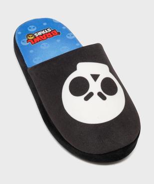 Mules d’intérieur avec motif tête de mort garçon - Brawl Stars vue5 - BRAWL STARS - GEMO