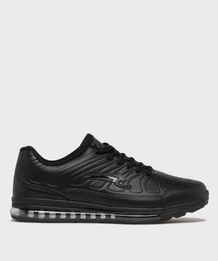 Baskets dessus embossé avec semelle bulle d’air homme - Airness vue1 - AIRNESS - GEMO