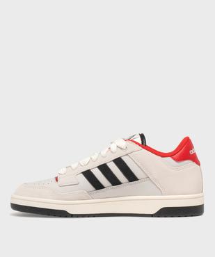 Baskets basses à lacets larges Rapid Court homme - Adidas vue3 - ADIDAS - GEMO