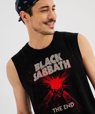 Tee-shirt sans manches imprimé homme - Black Sabbath vue2 - BLACK SABBATH - GEMO