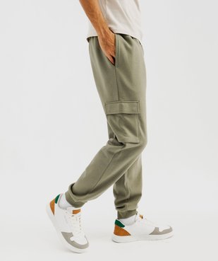 Pantalon de jogging coupe cargo homme vue1 - GEMO 4G HOMME - GEMO