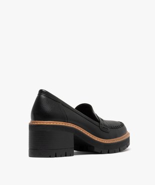 Mocassins femme avec épaisse semelle crantée - 5 Miles vue5 - 5 MILES - GEMO