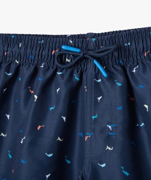 Short de bain à micro motifs dauphins garçon vue2 - GEMO 4G GARCON - GEMO