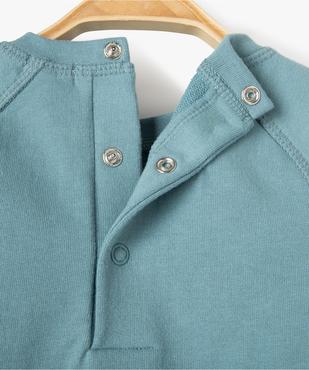 Pyjama bébé garçon sans pieds avec motif moto vue4 - GEMO(BB COUCHE) - GEMO