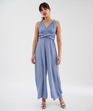 Combinaison pantalon multi-look en viscose femme vue2 - GEMO(FEMME PAP) - GEMO