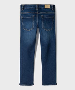 Jean slim délavé en coton stretch garçon - LuluCastagnette vue4 - LULUCASTAGNETTE - GEMO