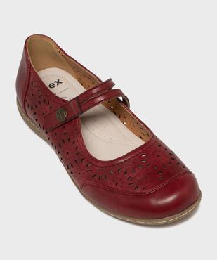 Ballerines confort ajourées à brides femme vue5 - G'FLEX - GEMO