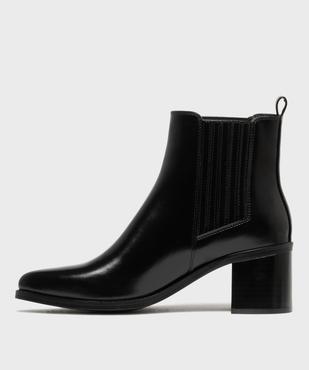 Boots santiags à talon et bout pointu femme vue3 - FOLLOW ME G4G - GEMO