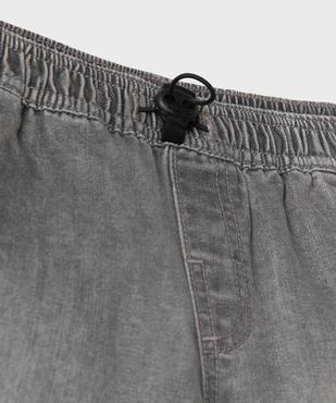 Jean parachute à taille élastiqué garçon vue3 - GEMO (ENFANT) - GEMO