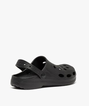 Sabots souples femme unis à perforations vue4 - GEMO (PLAGE) - GEMO