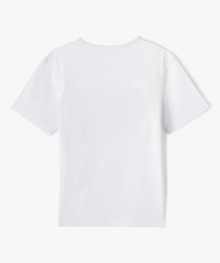Tee-shirt garçon à manches courtes avec motif estival vue3 - GEMO (ENFANT) - GEMO