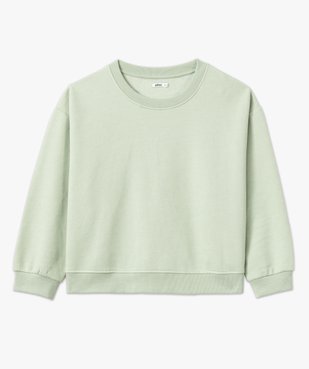 Sweat loose en molleton doux femme grande taille vue4 - GEMO (G TAILLE) - GEMO