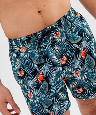 Short de bain imprimé tropical homme vue4 - GEMO (PLAGE) - GEMO