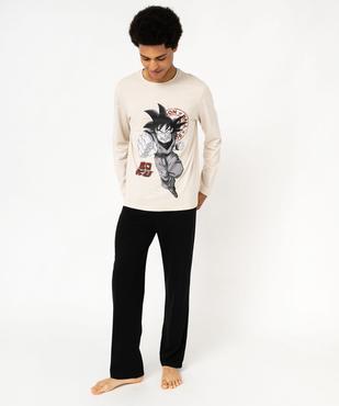 Pyjama 2 pièces en jersey de coton imprimé San Goku homme - Dragon Ball Super vue1 - DRAGON BALL Z - GEMO