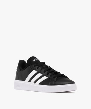 Baskets Grand Court Base style rétro homme - Adidas vue2 - ADIDAS - GEMO