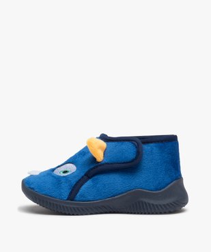 Chaussons garçon bottillons en velours monstre vue3 - GEMO (ENFANT) - GEMO