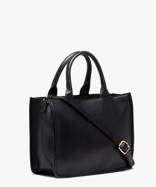 Sac à main femme avec bandoulière et pochette en maille pailletée vue2 - GEMO (ACCESS) - GEMO
