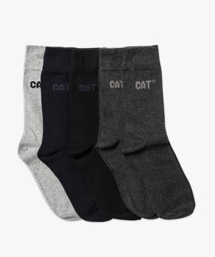 Lot x5 chaussettes hautes - Caterpillar - Confort Top vue1 - CATERPILLAR - GEMO