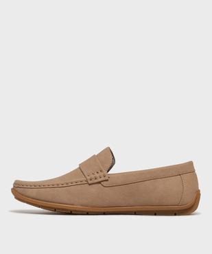 Mocassins avec semelle intérieure cuir homme - Urban Steps vue3 - URBAN STEPS - GEMO