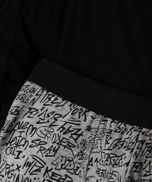 Boxers en coton stretch garçon (lot de 2) vue2 - GEMO 4G GARCON - GEMO