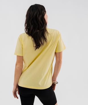 Tee-shirt manches courtes avec motif Pikachu femme - Pokemon vue3 - POKEMON - GEMO