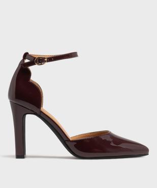 Escarpins vernis à talon haut et bout pointu femme - Valentina Baldano vue1 - VALENTINA BALDA - GEMO