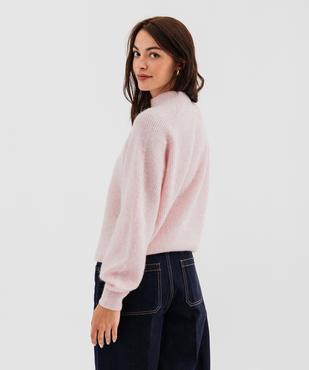 Pull col montant femme - LuluCastagnette vue3 - LULUCASTAGNETTE - GEMO