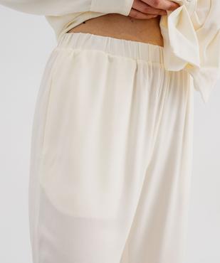 Pyjama en viscose femme - LuluCastagnette vue5 - LULUCASTAGNETTE - GEMO