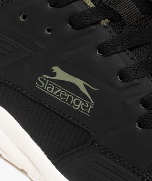 Baskets homme unies à lacets style running - Slazenger vue6 - SLAZENGER - GEMO